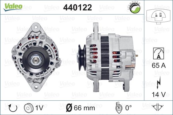 Valeo 440122 - Alternatore autozon.pro