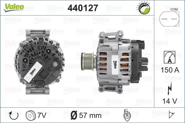 Valeo 440127 - Alternatore autozon.pro