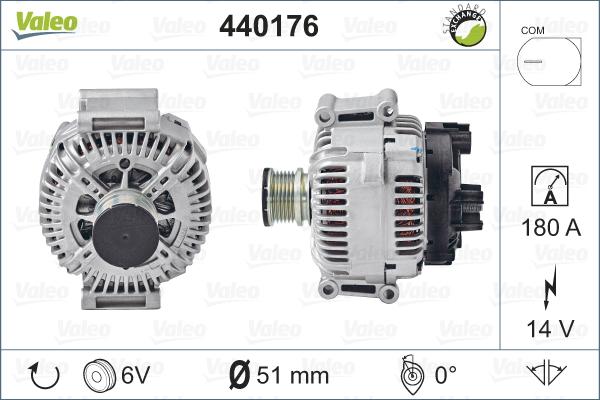 Valeo 440176 - Alternatore autozon.pro