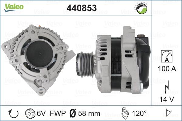 Valeo 440853 - Alternatore autozon.pro