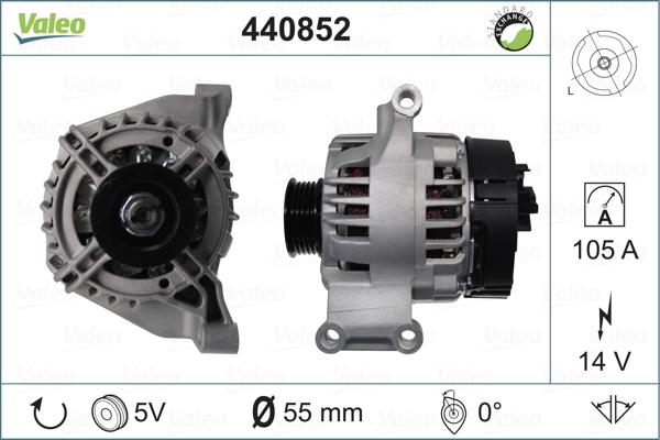 Valeo 440852 - Alternatore autozon.pro