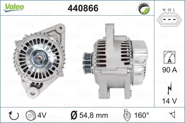 Valeo 440866 - Alternatore autozon.pro