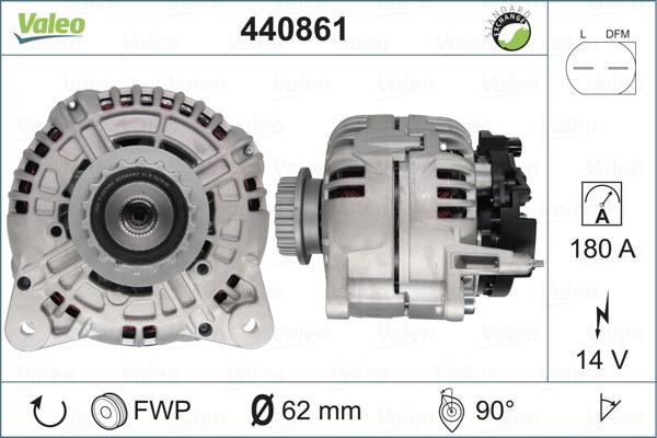 Valeo 440861 - Alternatore autozon.pro