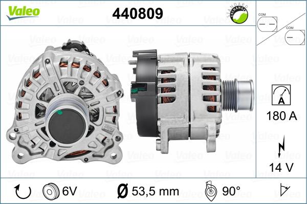 Valeo 440809 - Alternatore autozon.pro