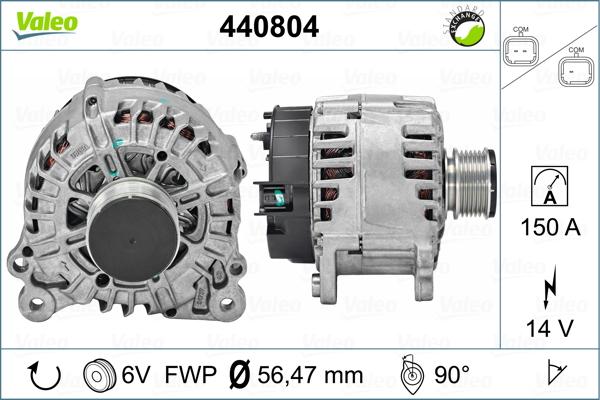 Valeo 440804 - Alternatore autozon.pro