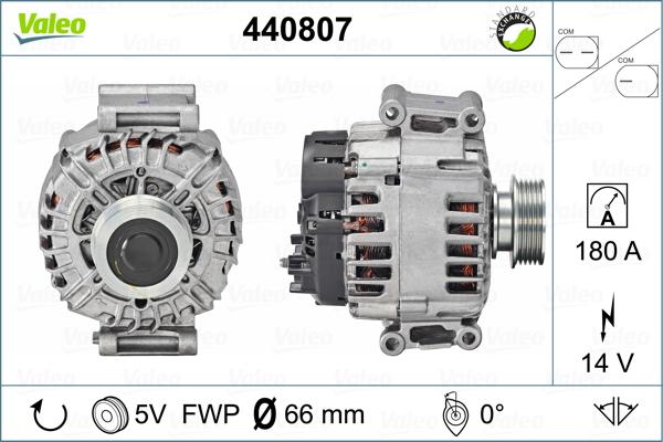 Valeo 440807 - Alternatore autozon.pro