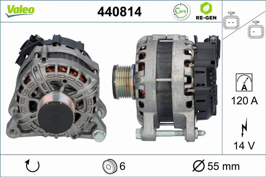 Valeo 440814 - Alternatore autozon.pro