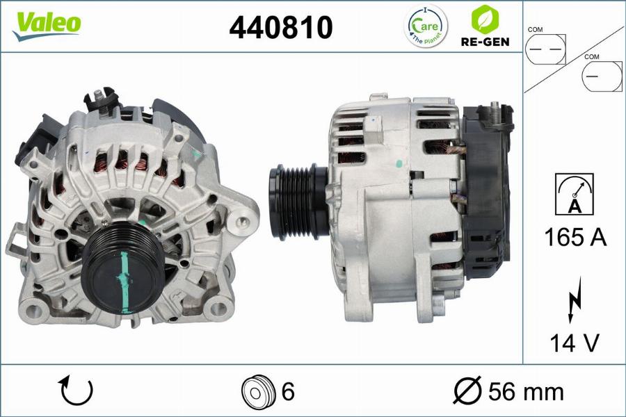 Valeo 440810 - Alternatore autozon.pro