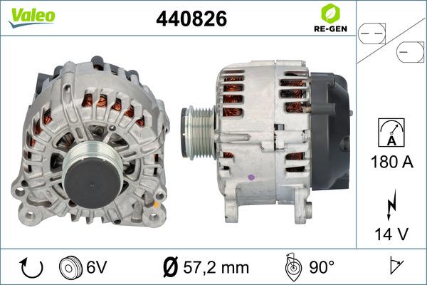 Valeo 440826 - Alternatore autozon.pro