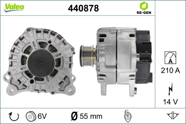 Valeo 440878 - Alternatore autozon.pro