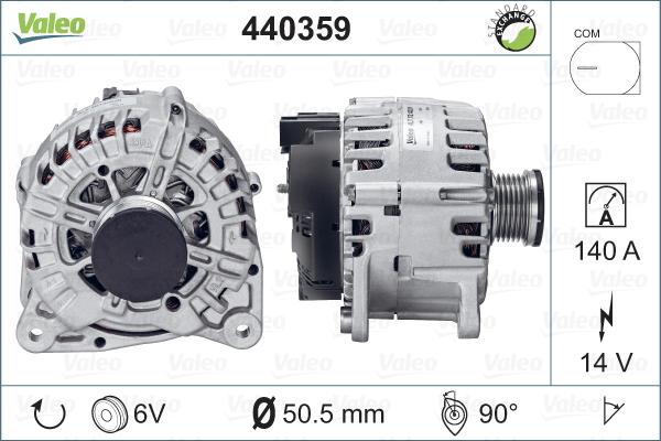 Valeo 440359 - Alternatore autozon.pro