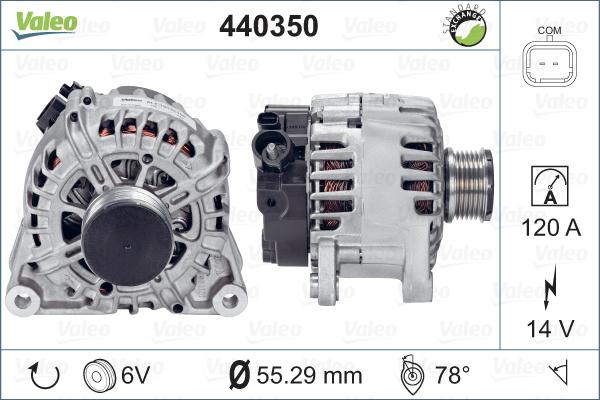 Valeo 440350 - Alternatore autozon.pro