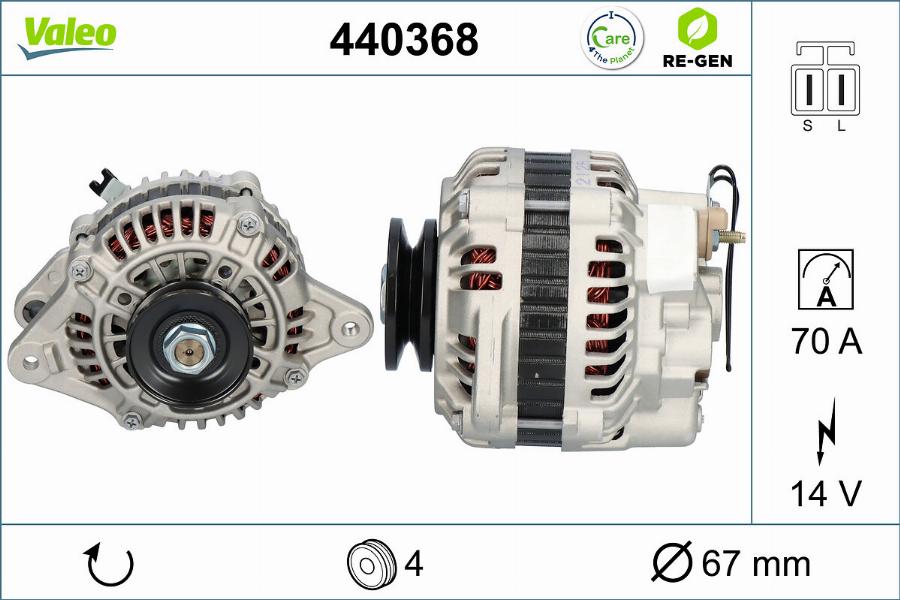 Valeo 440368 - Alternatore autozon.pro