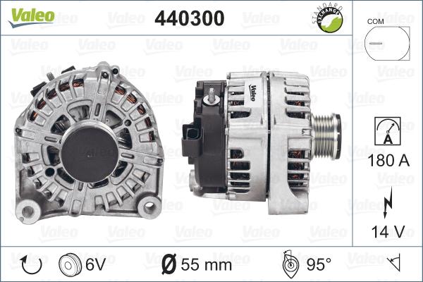 Valeo 440300 - Alternatore autozon.pro