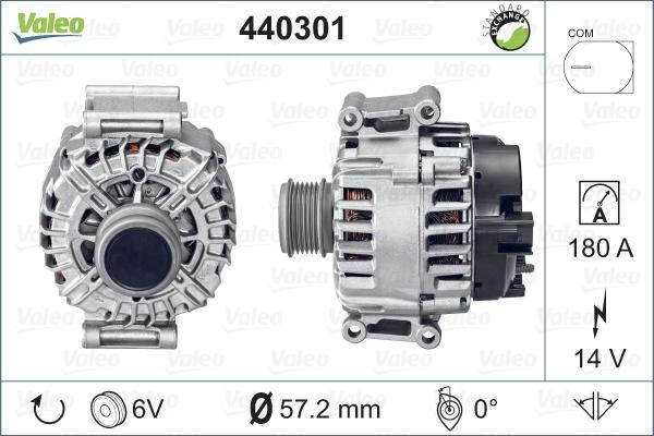 Valeo 440301 - Alternatore autozon.pro