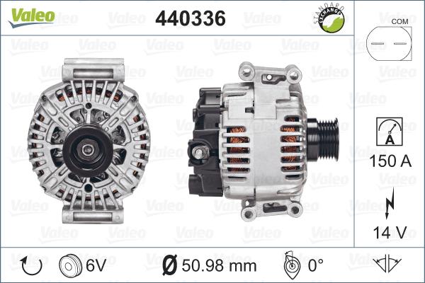 Valeo 440336 - Alternatore autozon.pro