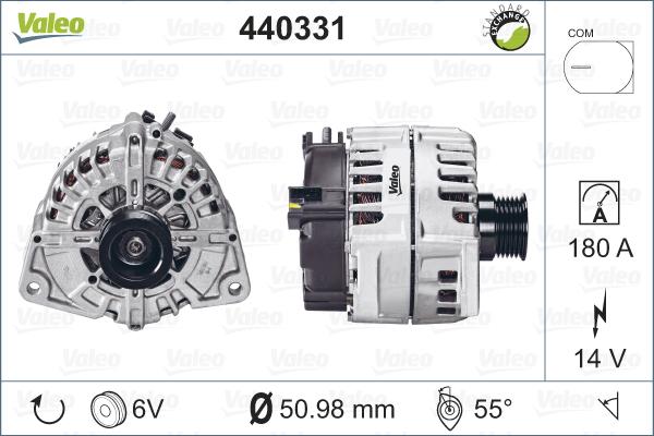 Valeo 440331 - Alternatore autozon.pro