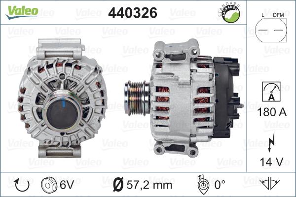 Valeo 440326 - Alternatore autozon.pro