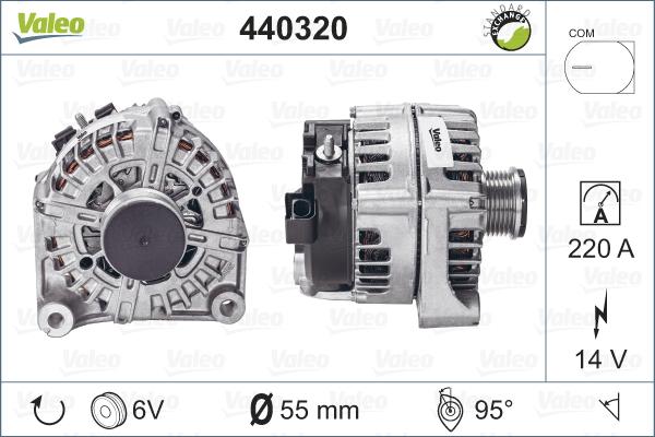 Valeo 440320 - Alternatore autozon.pro