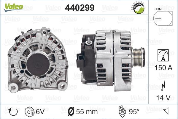 Valeo 440299 - Alternatore autozon.pro