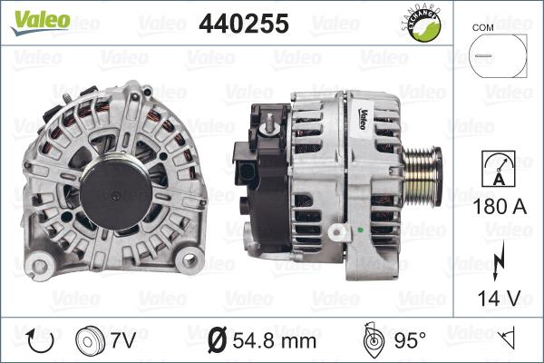 Valeo 440255 - Alternatore autozon.pro