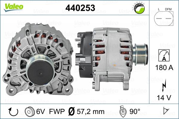 Valeo 440253 - Alternatore autozon.pro