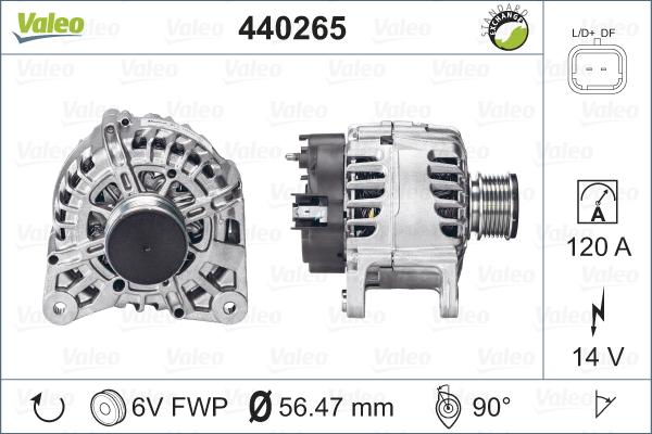 Valeo 440265 - Alternatore autozon.pro