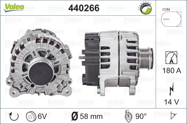 Valeo 440266 - Alternatore autozon.pro