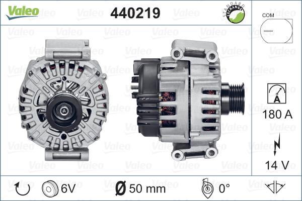 Valeo 440219 - Alternatore autozon.pro