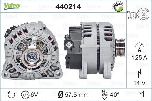 Valeo 440214 - Alternatore autozon.pro