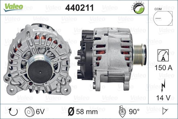 Valeo 440211 - Alternatore autozon.pro