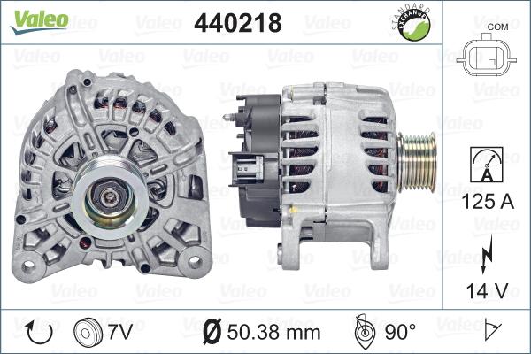 Valeo 440218 - Alternatore autozon.pro