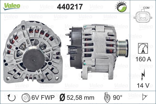 Valeo 440217 - Alternatore autozon.pro