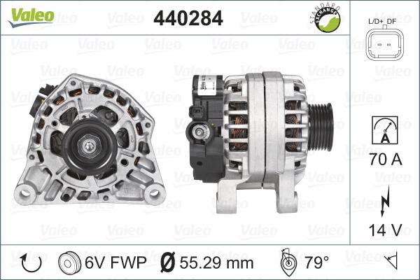 Valeo 440284 - Alternatore autozon.pro