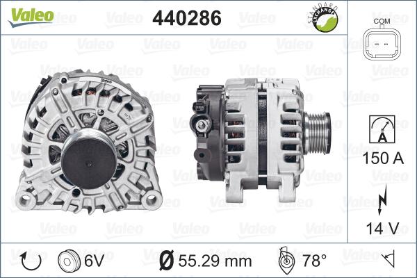 Valeo 440286 - Alternatore autozon.pro