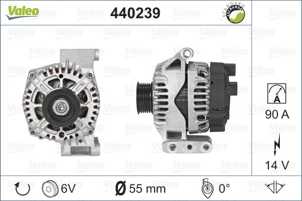 Valeo 440239 - Alternatore autozon.pro