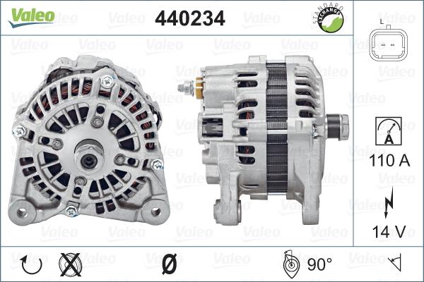 Valeo 440234 - Alternatore autozon.pro