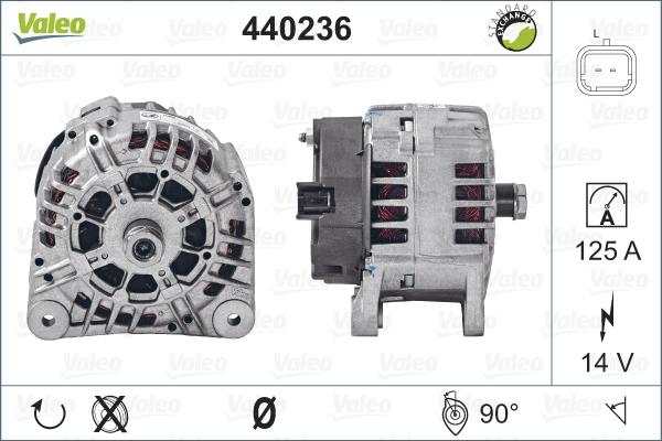 Valeo 440236 - Alternatore autozon.pro