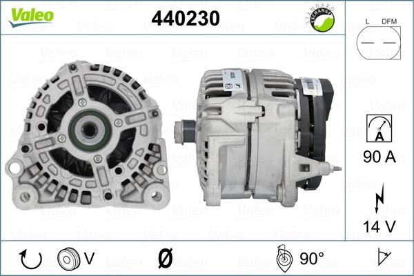 Valeo 440230 - Alternatore autozon.pro