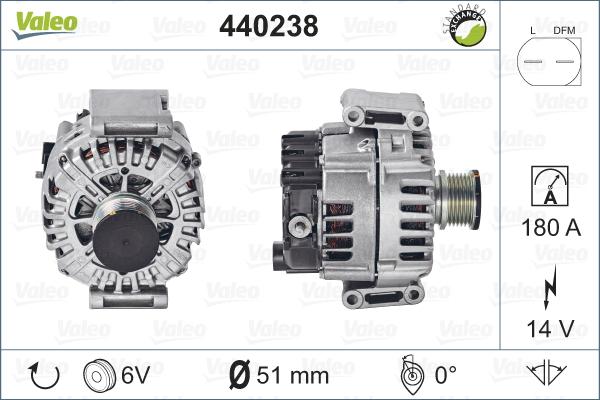 Valeo 440238 - Alternatore autozon.pro