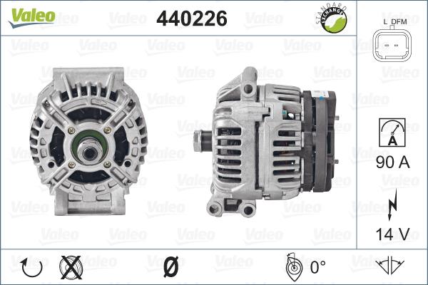 Valeo 440226 - Alternatore autozon.pro