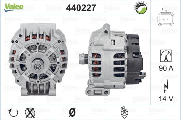 Valeo 440227 - Alternatore autozon.pro