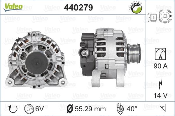 Valeo 440279 - Alternatore autozon.pro