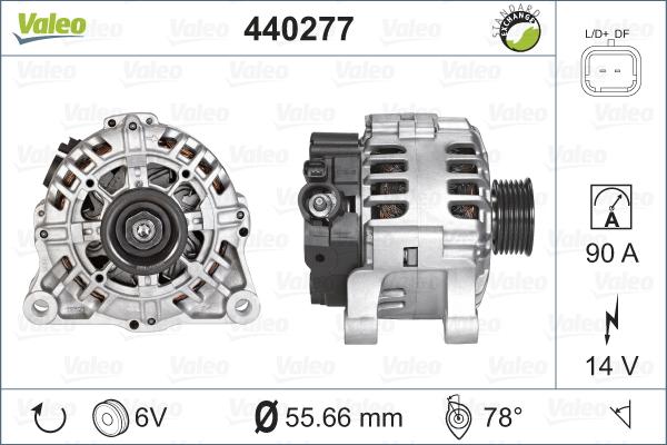 Valeo 440277 - Alternatore autozon.pro