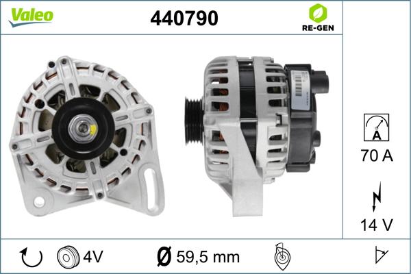 Valeo 440790 - Alternatore autozon.pro