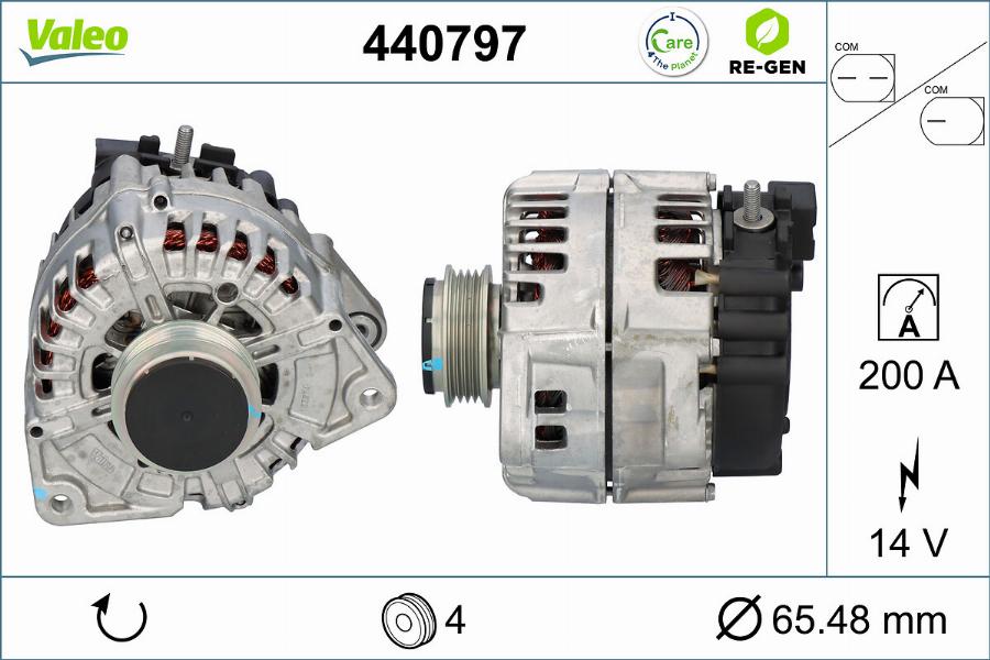 Valeo 440797 - Alternatore autozon.pro