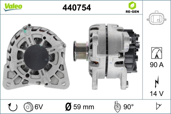 Valeo 440754 - Alternatore autozon.pro