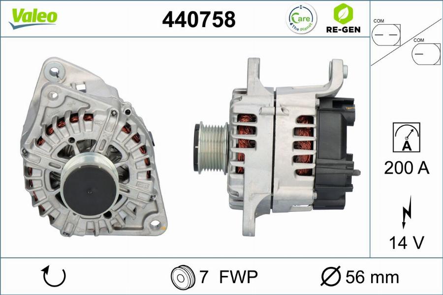 Valeo 440758 - Alternatore autozon.pro