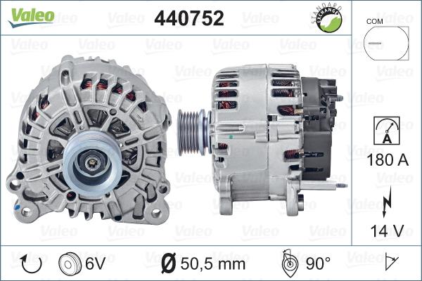 Valeo 440752 - Alternatore autozon.pro