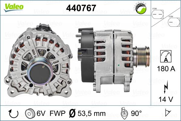 Valeo 440767 - Alternatore autozon.pro